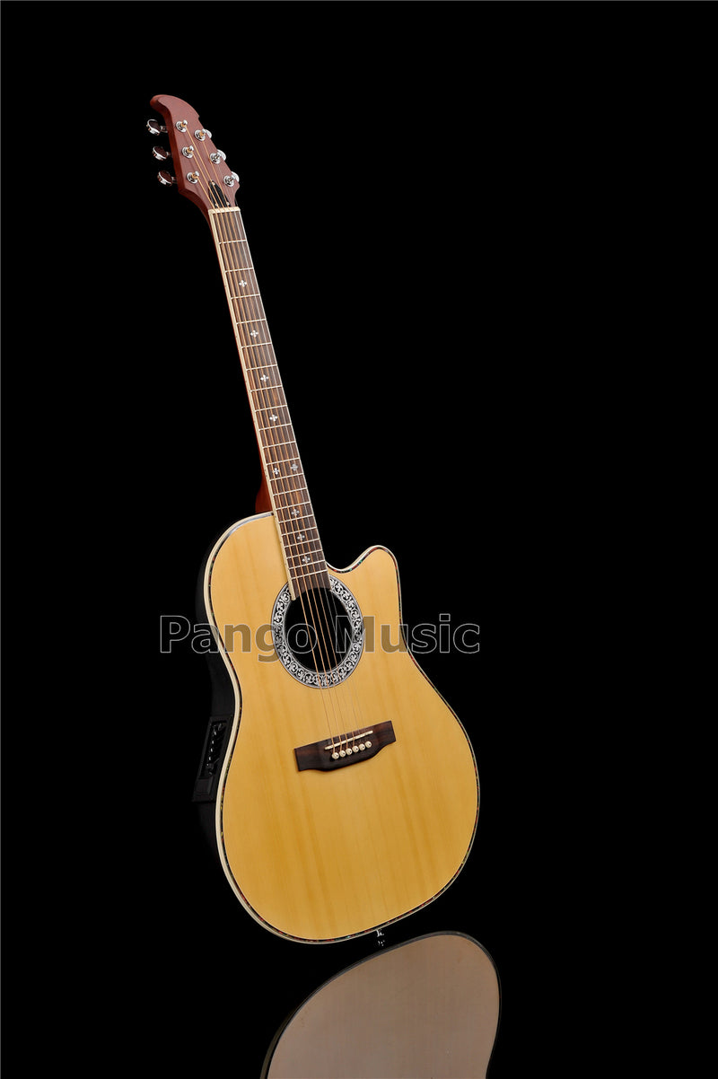 41 Inch Round Back Acoustic Guitar (PNT-176)
