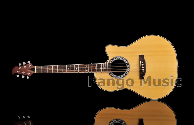 41 Inch Round Back Acoustic Guitar (PNT-176)