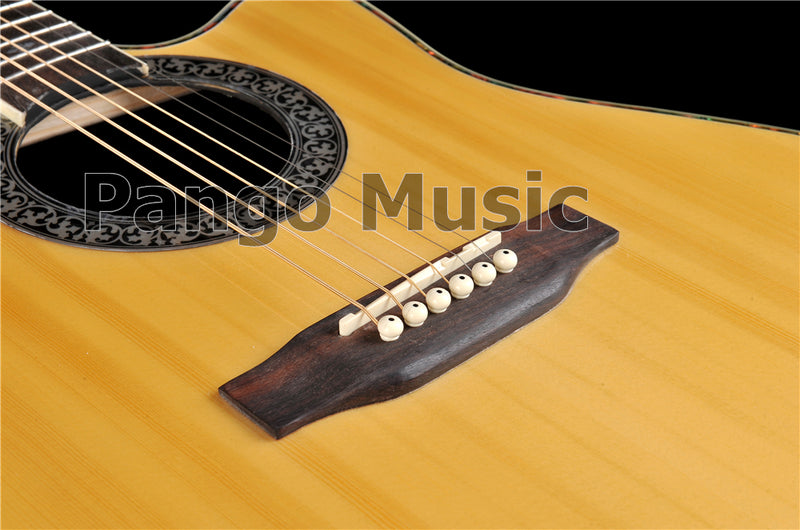 41 Inch Round Back Acoustic Guitar (PNT-176)