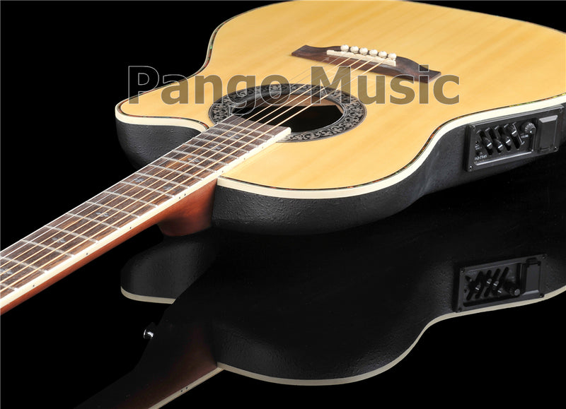 41 Inch Round Back Acoustic Guitar (PNT-176)