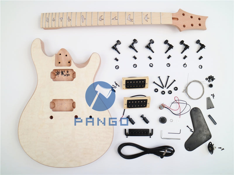 PRS Style Bolt On Design DIY Electric Guitar Kit (PRS-12403)