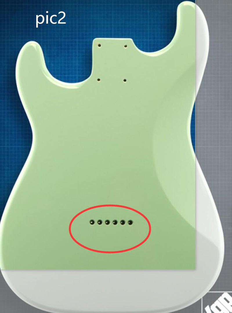 Custom Design Electric Guitar Body ( 2025-03-07 )