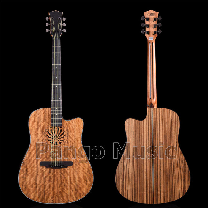 41 Inch All Walnut Wood Acoustic Guitar (PFS-2104)