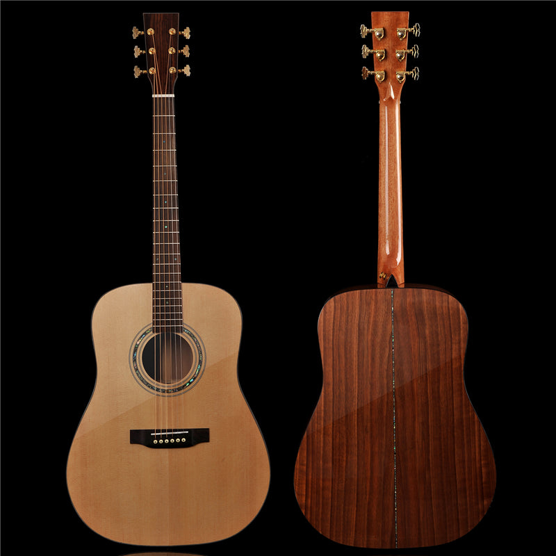 Pre-sale 41 inch All Solid Wood DIY Acoustic Guitar Kit (PFA-962)