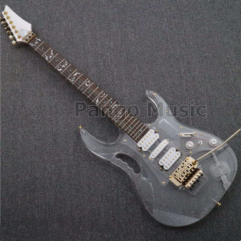 Iba Style Acrylic Body Electric Guitar (PAG-014)