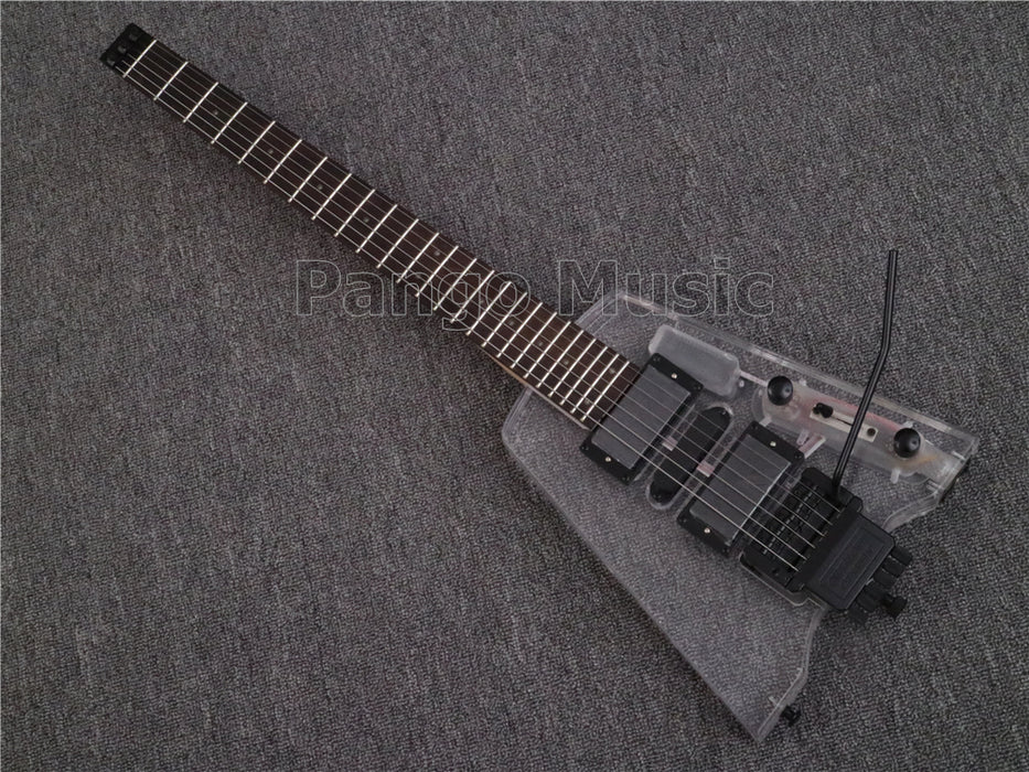 Headless style Acrylic Body Electric Guitar (PAG-026)