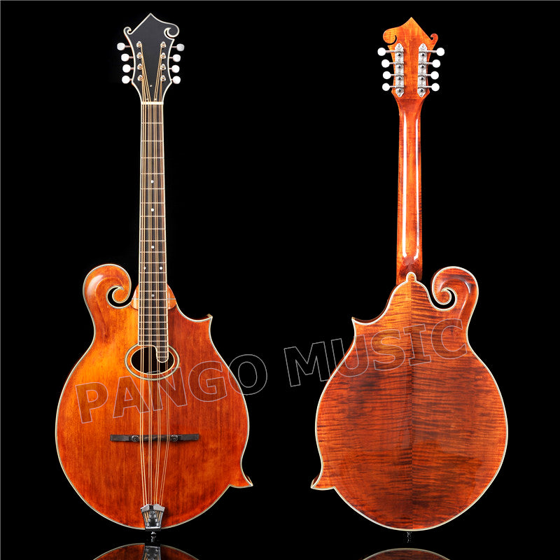 PANGO MUSIC All-Solid Wood Handcrafted F-Style Mandocello (PMB-901)