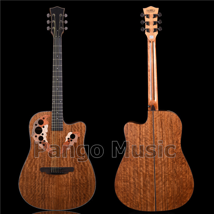 41 Inch All Walnut Wood Acoustic Guitar(PM-1225)