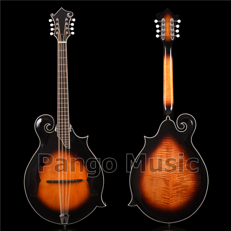 Handcrafted All-Solid Wood Sunburst Finish Octave Mandolin (PMD-824)