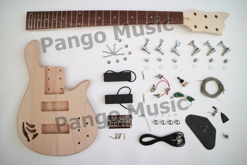 6-String DIY Electric Bass Guitar Kit (PTM-067-02)