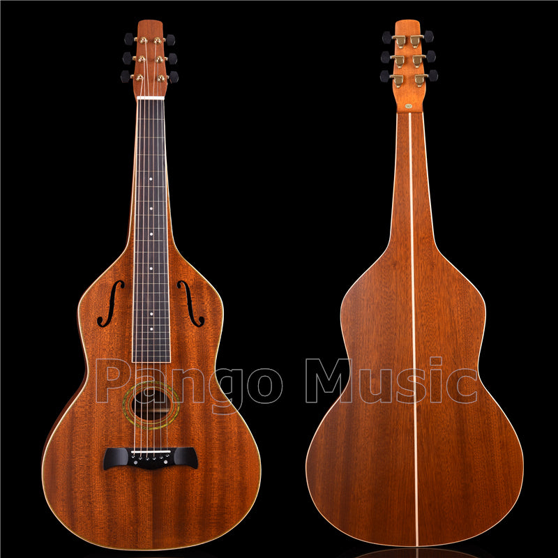 All Solid Sapele Wood Weissenborn Hawaiian Slide Guitar (HG-950)