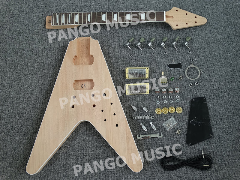 Flying V Style DIY Electric Guitar Kit (PFV-903)