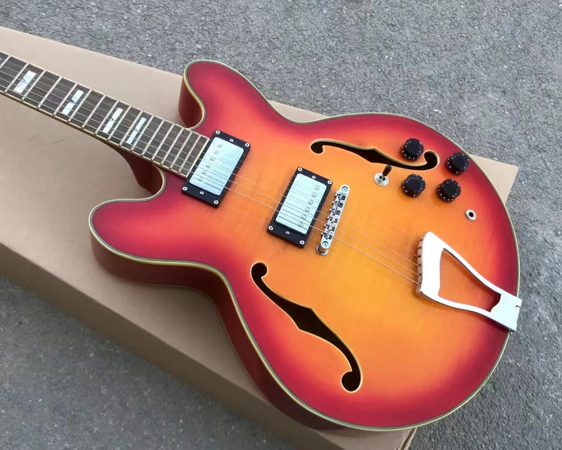 PANGO Music Hollow Body Electric Guitar (YMZ-040)