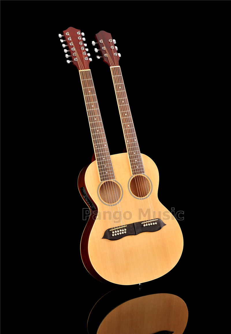 Double Neck Acoustic Guitar of Pango Music (PDN-1215)