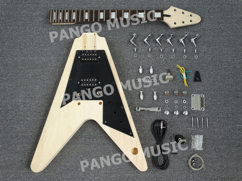 Flying V Style DIY Electric Guitar Kit (PFV-074)