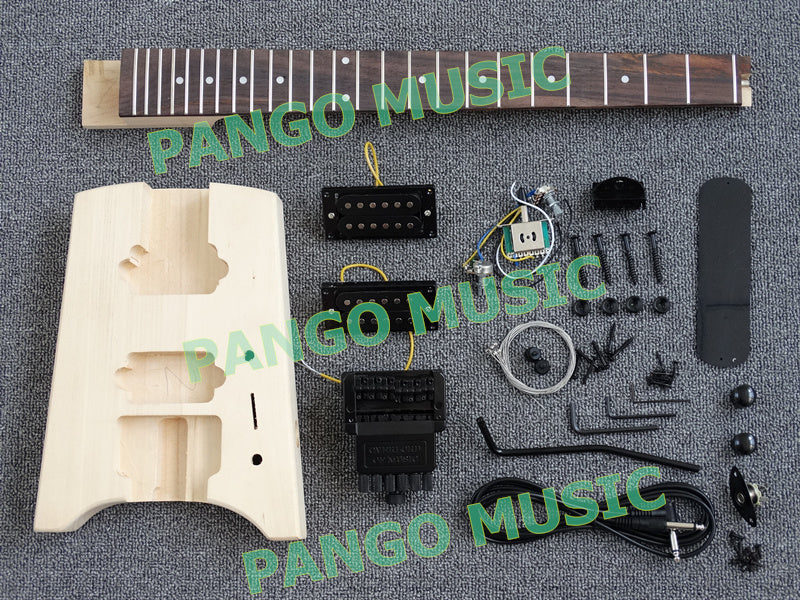 Headless DIY Electric Guitar Kit (PWT-815F, Fast Shipping, Tariff-free)