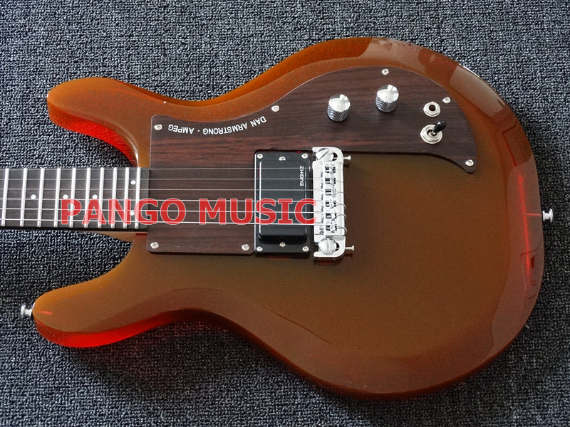 6-String Solid Acrylic Body Electric Guitar (PAG-003)