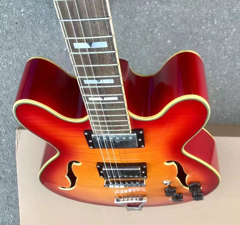 PANGO Music Hollow Body Electric Guitar (YMZ-040)