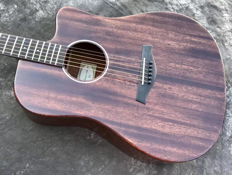 41 inch PANGO Music Solid Mahogany Top Acoustic Guitar (YMZ-041)