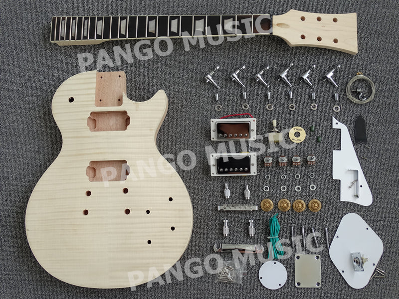 LP Standard Ultra-thin Body DIY Electric Guitar Kit (SDD-235F, Fast Shipping, Tariff-free)
