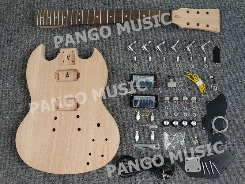 SG Style DIY Electric Guitar Kit (PSG-075F, Fast Shipping, Tariff-free)
