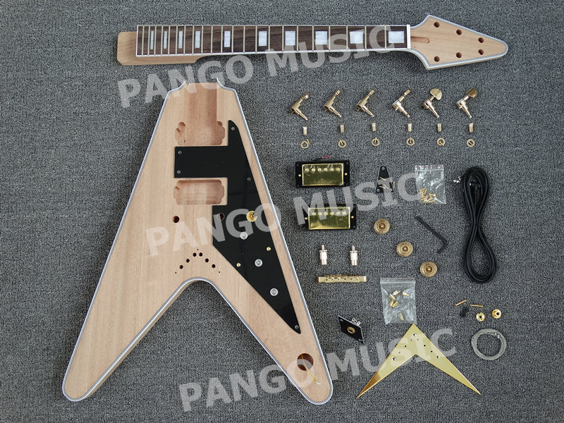 Flying V Style DIY Electric Guitar Kit (PFV-627)