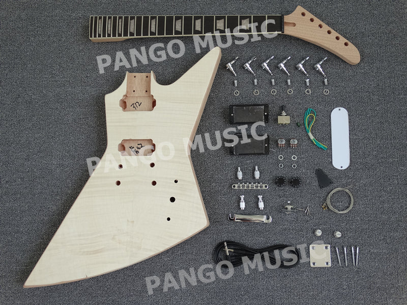 Explorer Style DIY Electric Guitar Kit (PEX-617) — Guitar Kit Shop