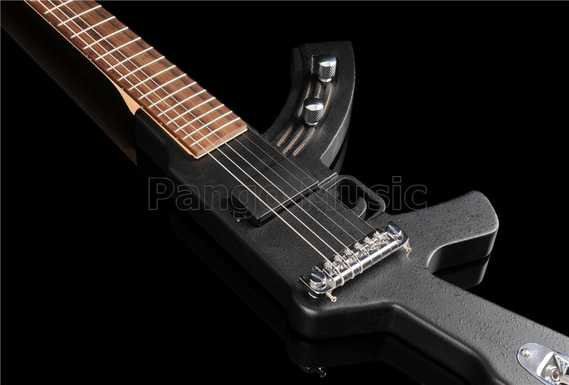 AK-47 Machine Gun Style Solid Body Electric Guitar (PQX-125)