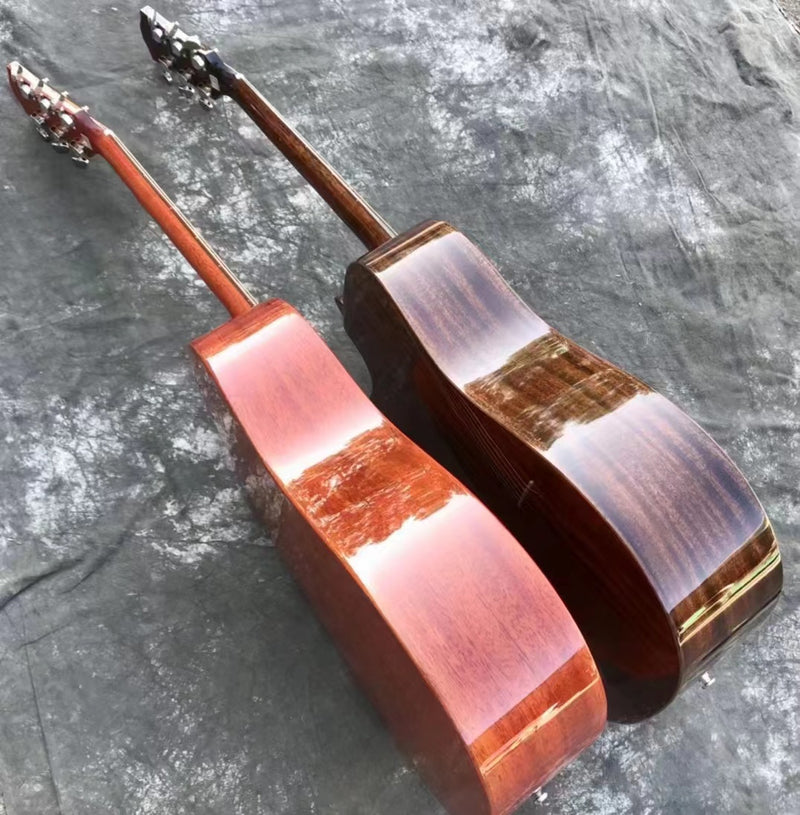 41 inch PANGO Music Solid Mahogany Top Acoustic Guitar (YMZ-041)