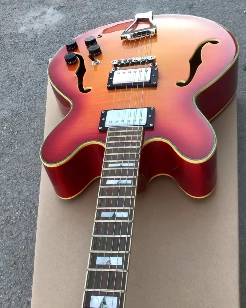 PANGO Music Hollow Body Electric Guitar (YMZ-040)