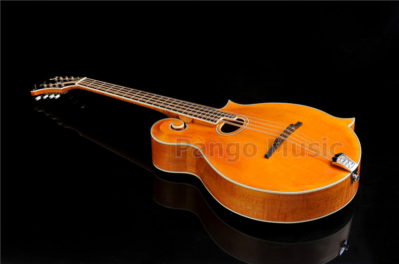 All-Solid Wood Handcrafted F-Style Mandocello (PMB-902)