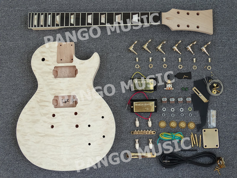 LP Standard Style Ultra-thin Body DIY Electric Guitar Kit (SDD-382)