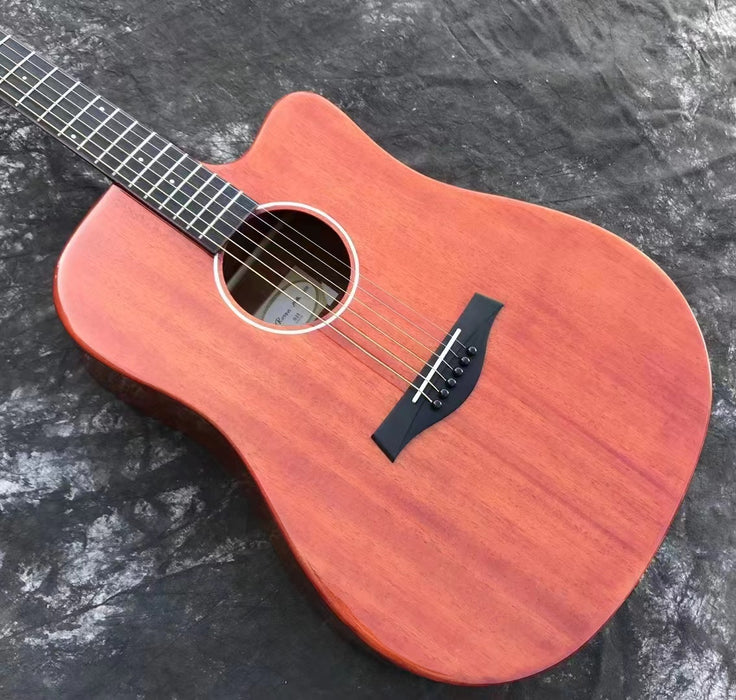41 inch PANGO Music Solid Mahogany Top Acoustic Guitar (YMZ-041)