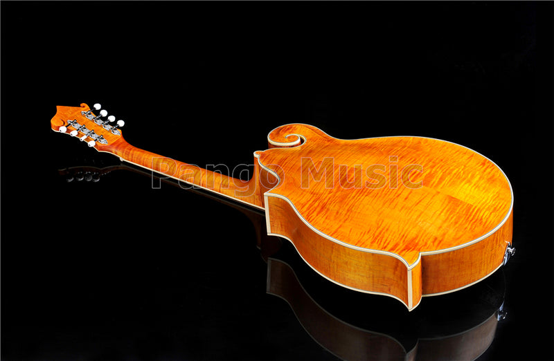 All-Solid Wood Handcrafted F-Style Mandocello (PMB-902)