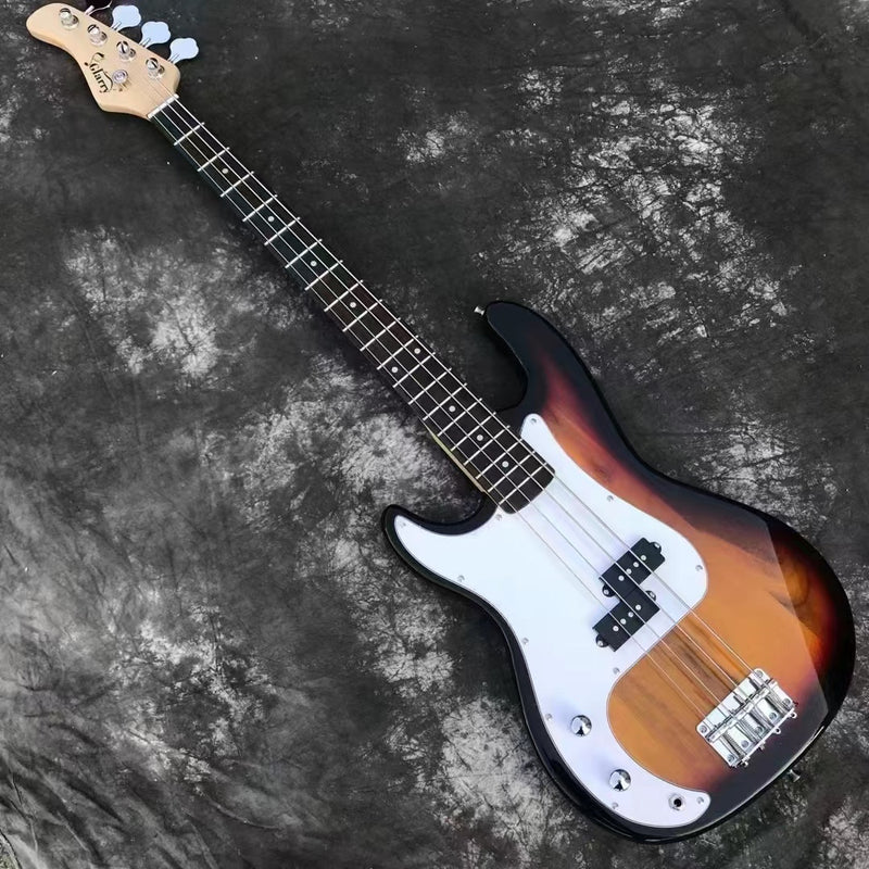 PANGO Music 4 Strings Left Hand Electric Bass Guitar (YMZ-007)