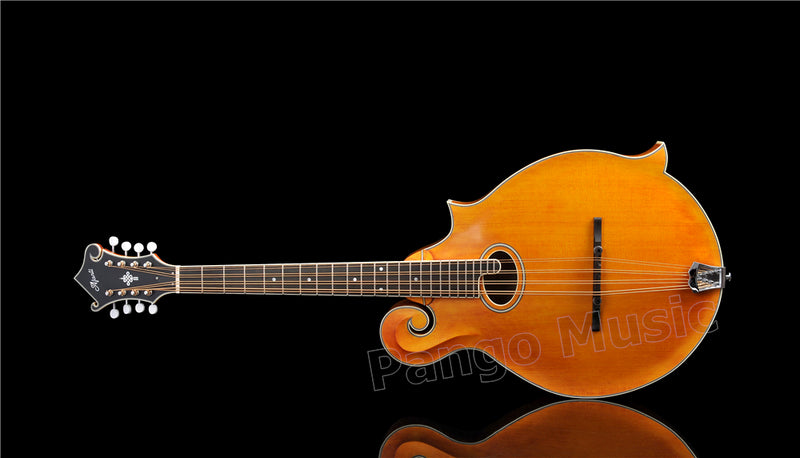All-Solid Wood Handcrafted F-Style Mandocello (PMB-902)