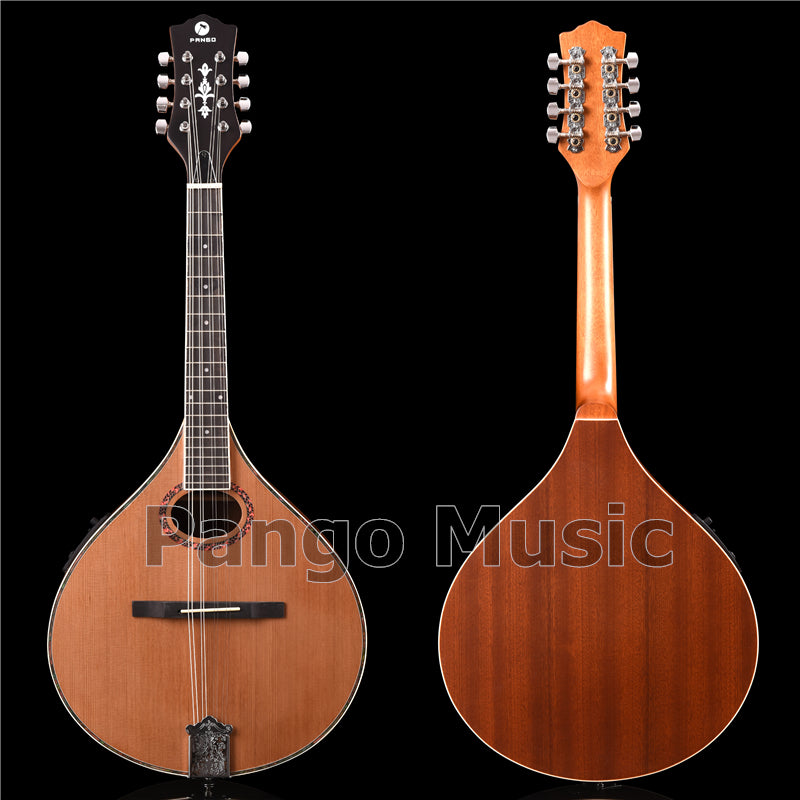 Solid Red Pine Top, 436mm Scale Length – Built-in EQ Bouzouki (PBZ-003)