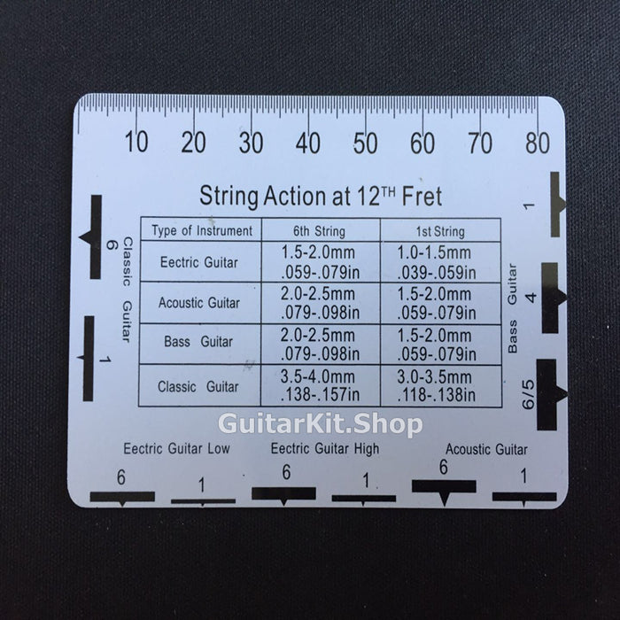 GuitarKit.shop Guitar Measuring Ruler(MR-005)