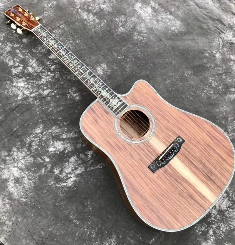 41 inch PANGO Music All Solid Wood Acoustic Guitar (YMZ-036)