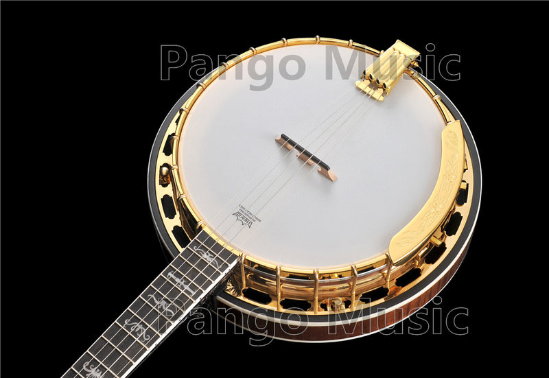 PANGO Music 5-String High Quality Gold Banjo (PBJ-900)