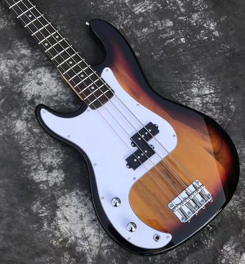 PANGO Music 4 Strings Left Hand Electric Bass Guitar (YMZ-007)