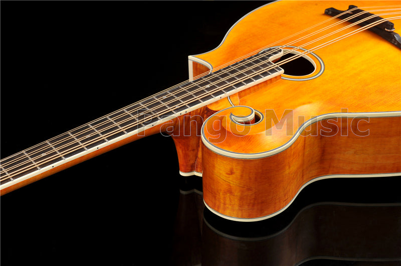 All-Solid Wood Handcrafted F-Style Mandocello (PMB-902)