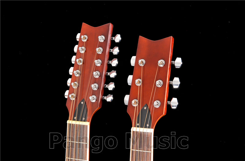 Double Neck Acoustic Guitar of Pango Music (PDN-1212)