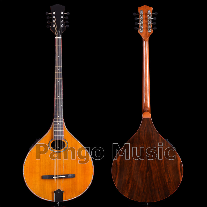 Solid Red Pine Top | 670mm Scale Length | Built-in EQ Acoustic-Electric Bouzouki (PBM-588)