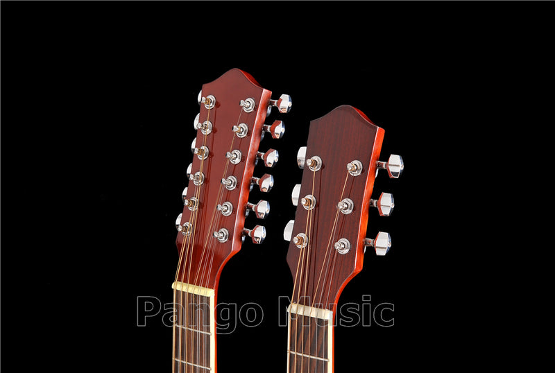 Double Neck Acoustic Guitar of Pango Music (PDN-1215)