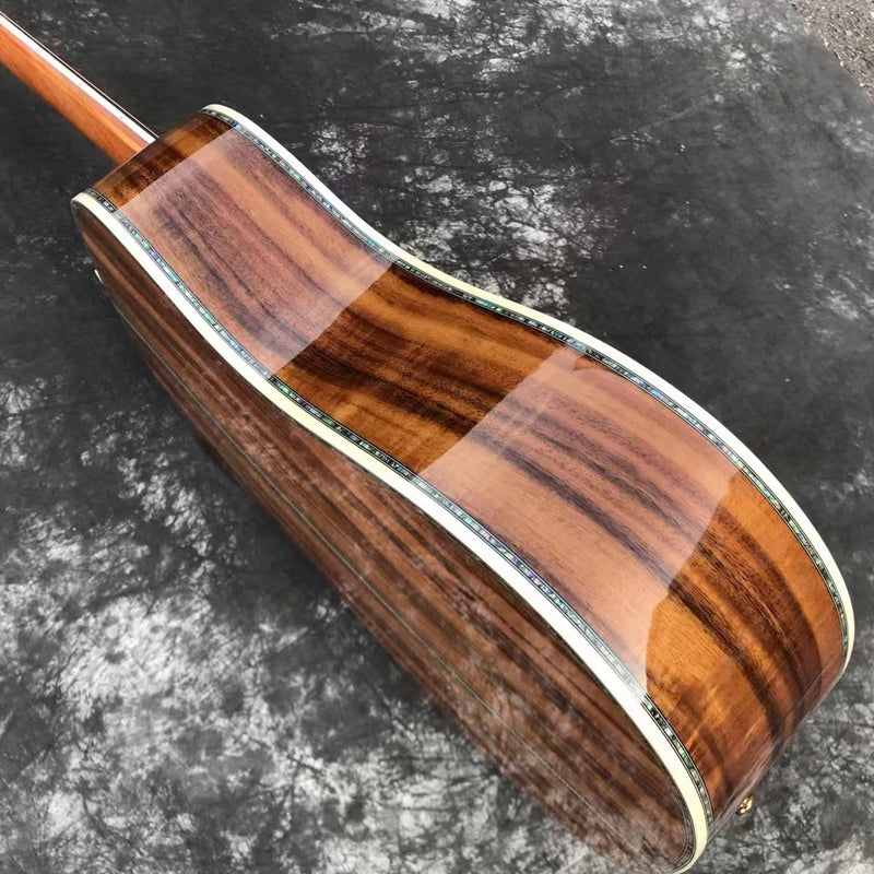 41 inch PANGO Music All Solid Wood Acoustic Guitar (YMZ-031)