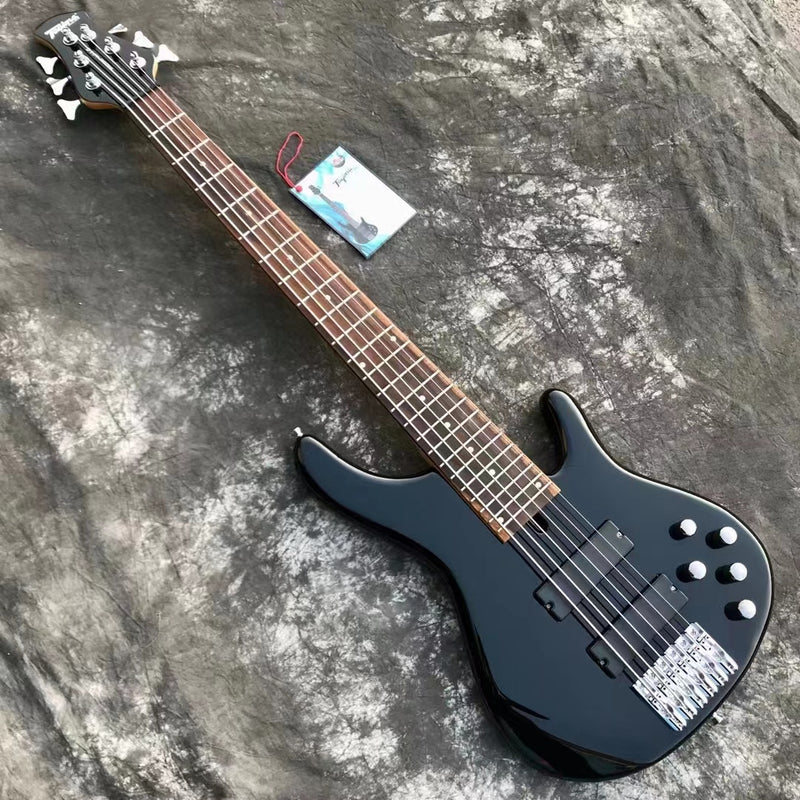 PANGO Music 6 Strings Electric Bass Guitar (YMZ-068)