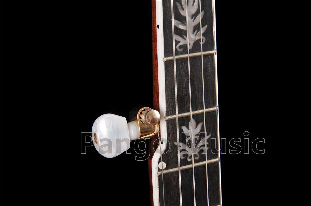 PANGO Music 5 Strings High Quality Gold Banjo (PBJ-900)