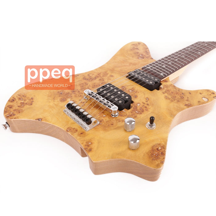 Alder Body/ Roasted Maple Neck Headless Electric Guitar Guitar (PZM-317)