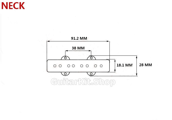 GuitarKit.shop Guitar Pickups (GP-005)